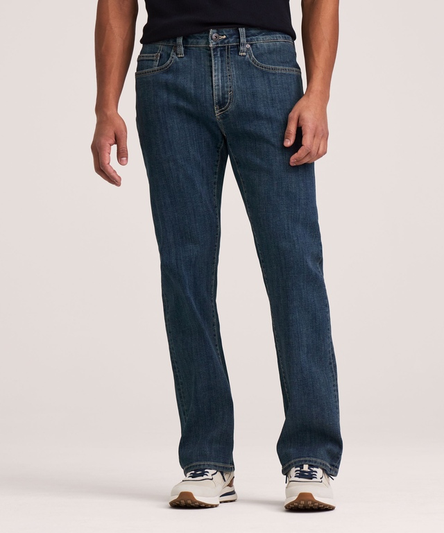 Denver Hayes Men's FLEXTECH Straight Fit Stretch Jeans