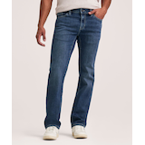 Jeans extensibles à jambe droite avec bande élastique FLEXTECH Denver Hayes pour hommes Front_Flat