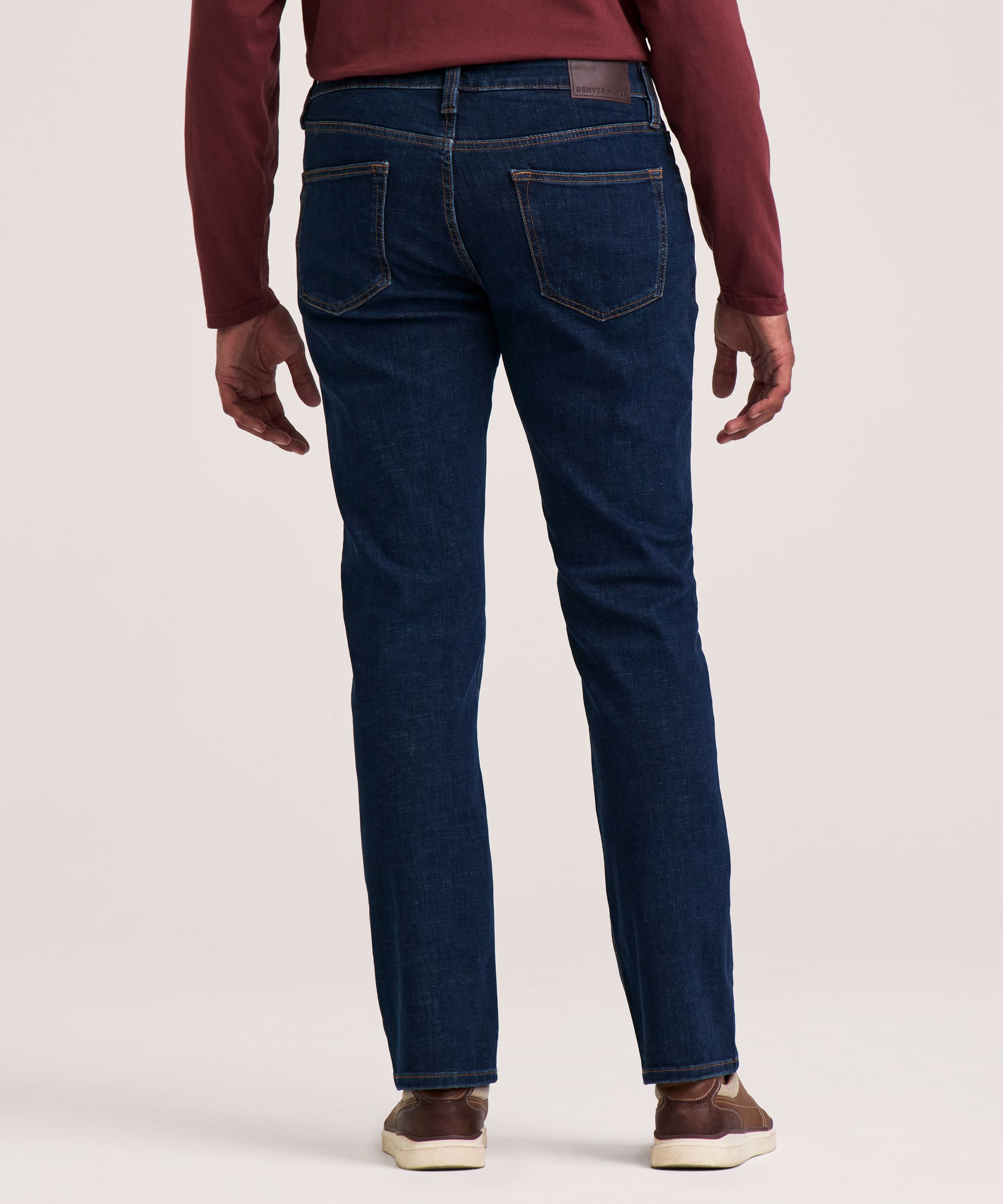 Denver Hayes Men's FLEXTECH Straight Fit 4 Way Stretch Jeans