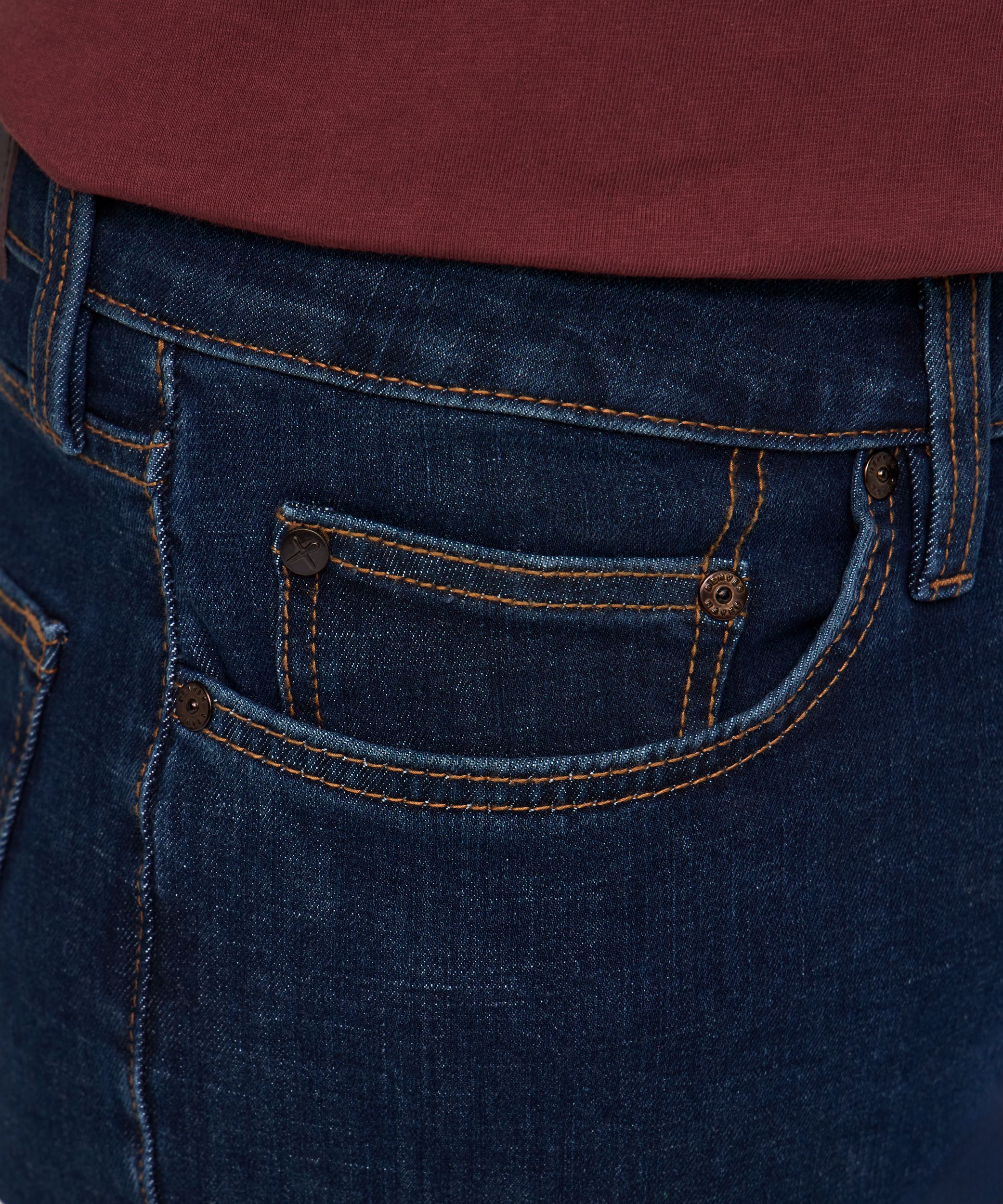 Denver Hayes Men's FLEXTECH Straight Fit 4 Way Stretch Jeans