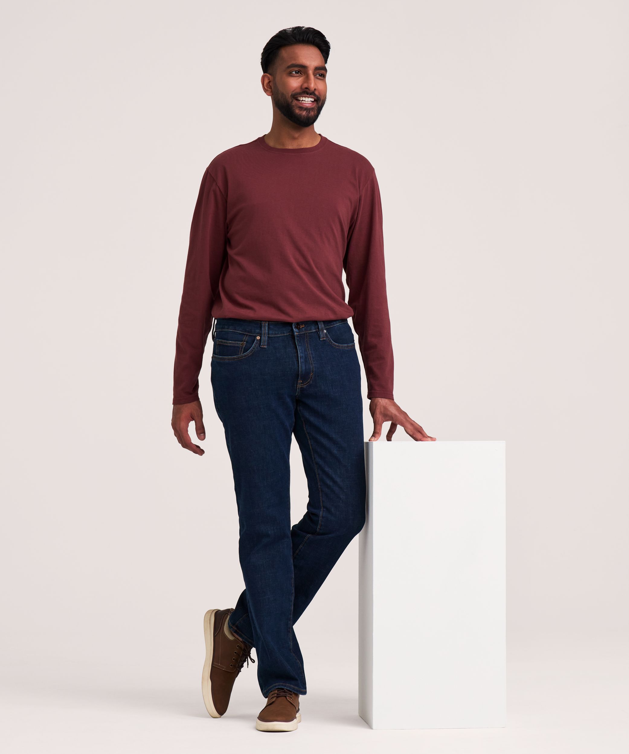 Denver Hayes Men's FLEXTECH Straight Fit 4 Way Stretch Jeans