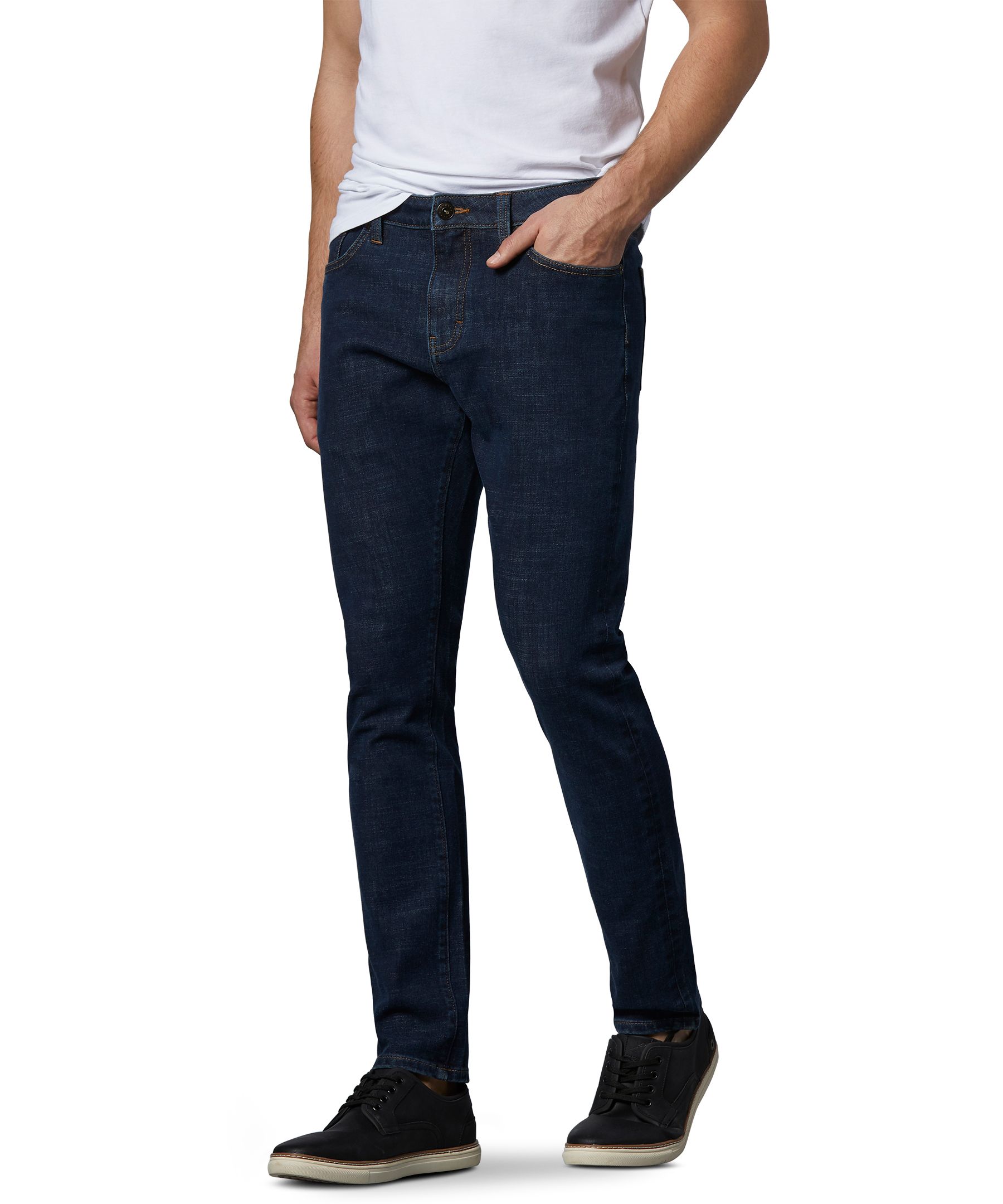 Denver Hayes Men's FLEXTECH 4 Way Stretch Slim Fit Jeans - Rinse | Marks