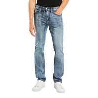 Jean Lois de coupe étroite, pour hommes, Peter Front_Flat