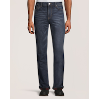 Jean doublé en flanelle à carreaux avec T-MAX pour hommes, WindRiver Front_Flat