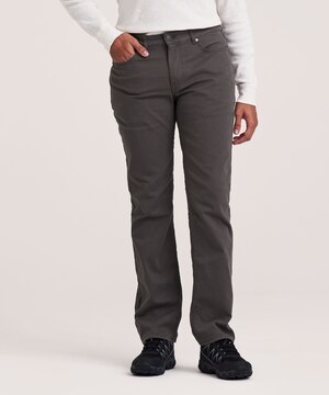 WindRiver Men's Warm T-Max HEAT Lined Stretch Canvas Straight Fit Jeans