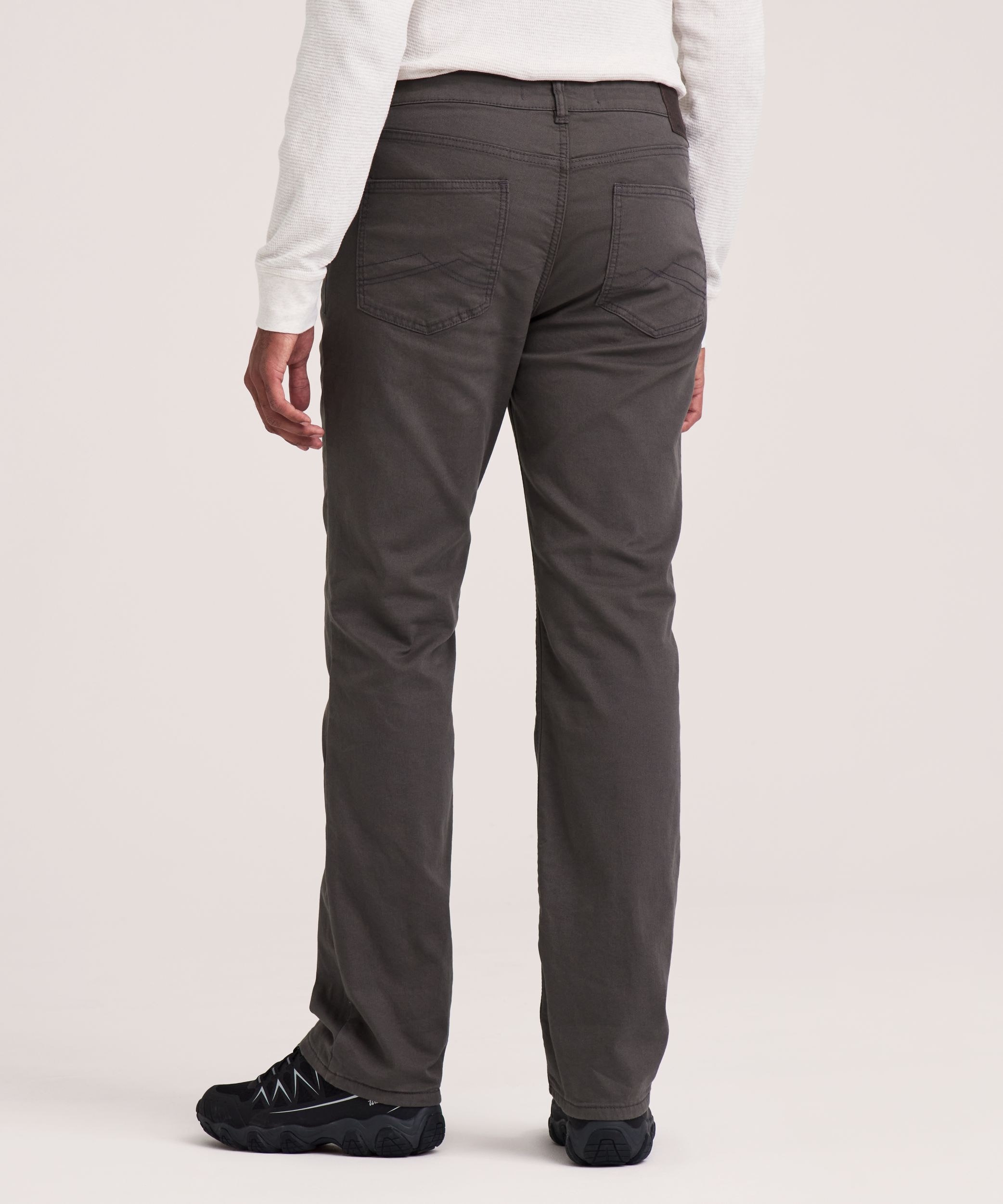 Jean à coupe droite WindRiver en toile extensible et à doublure chaude T-Max HEAT, pour hommes