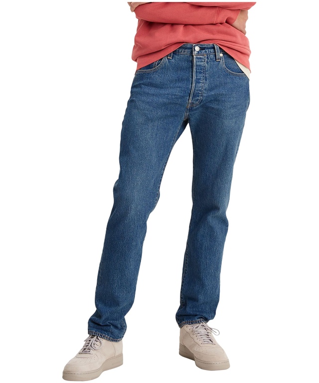 Levi's Men's 501 93 Straight Leg Mid Rise Jeans - Indigo Eyes Baby