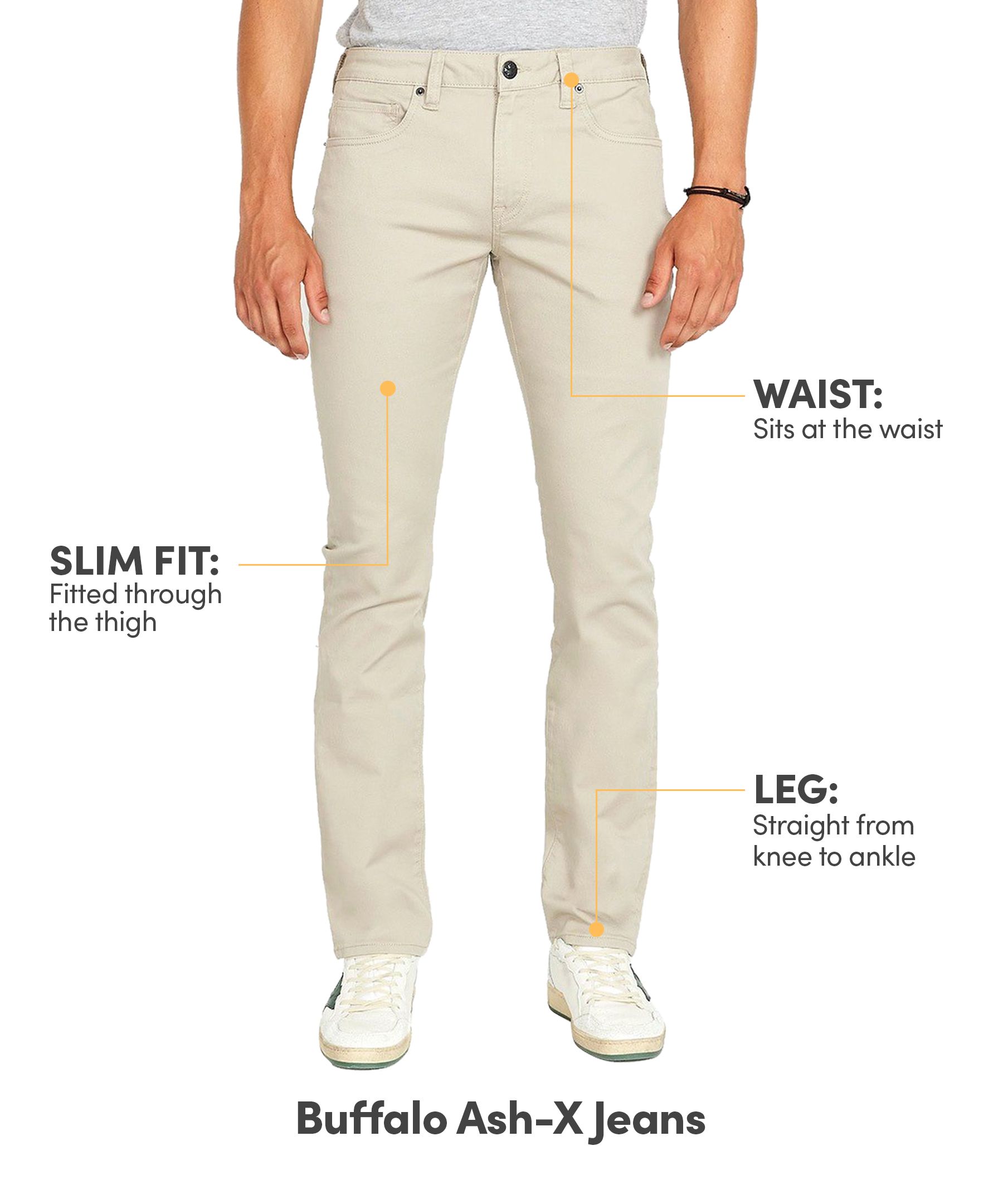 Buffalo Men's Ash-X Jeans