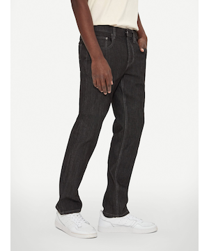 Jean extensible confortable Lois en denim à taille haute pour hommes, Brad L