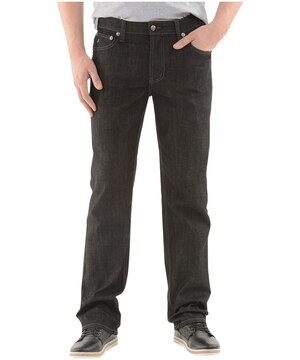 Jean extensible confortable Lois en denim à taille haute pour hommes, Brad L