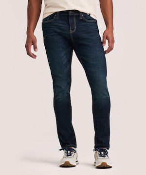 Jeans extensibles à 4 sens à jambe étroite fuselée FLEXTECH® Denver Hayes pour hommes