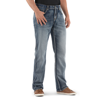 Jean à taille élastique et jambe étroite pour hommes, Brad, Lois Front_Angled_Right