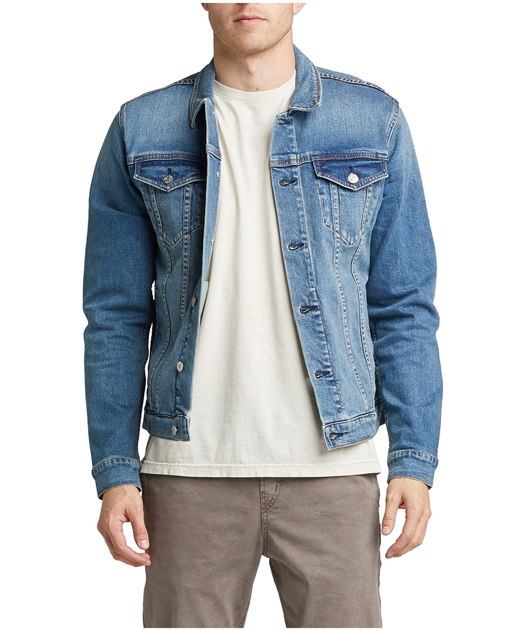 Men's Slater Classic Denim Jacket - Light Wash | Marks