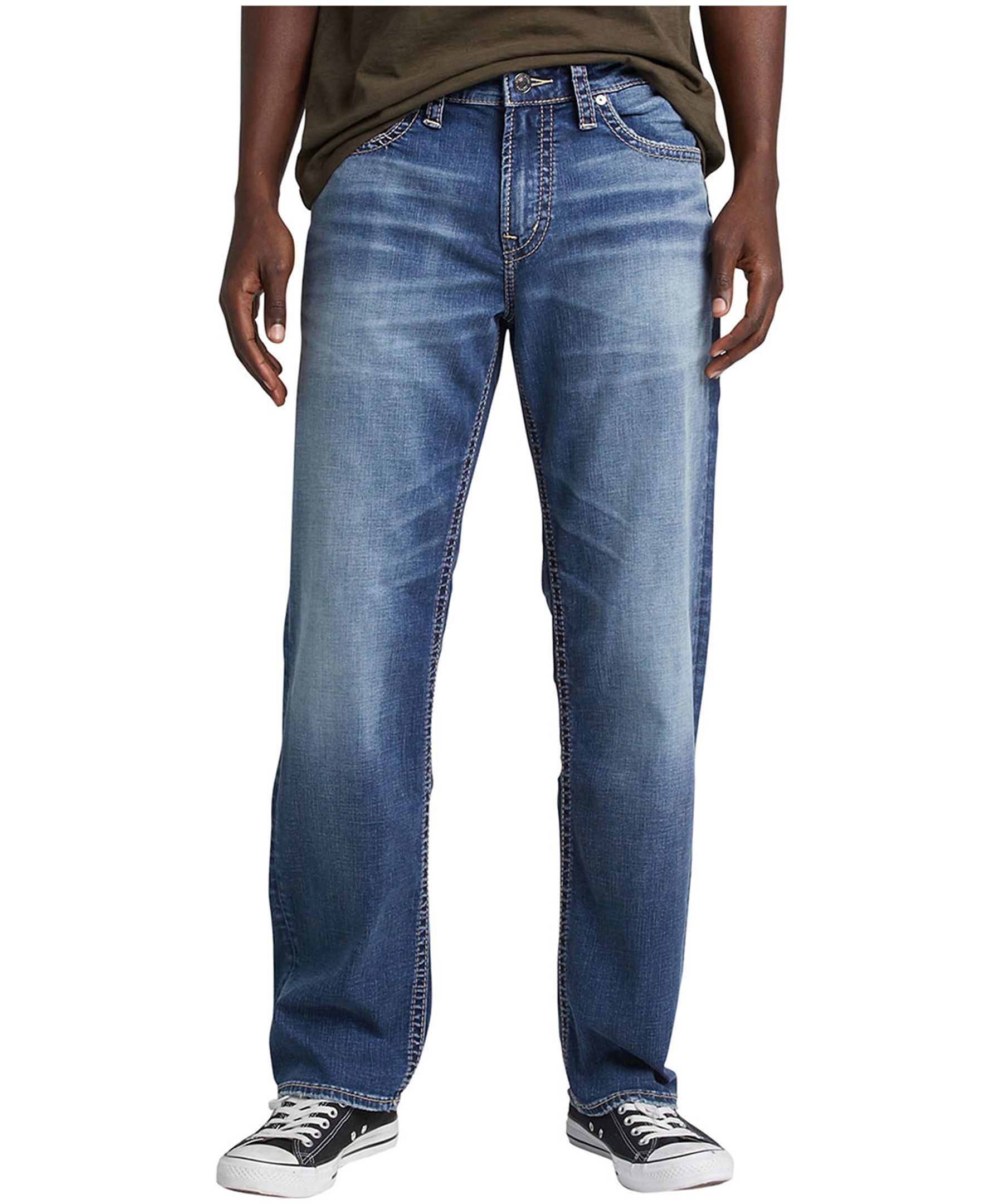 Silver Jean à jambe fuselée de coupe sportive, Hunter - EN LIGNE SEULEMENT