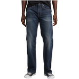 Silver Men's Zac Relaxed Straight Jeans Front_Flat