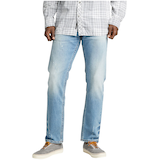 Silver Men's Eddie Relaxed Tapered Jeans - Light Wash Front_Flat