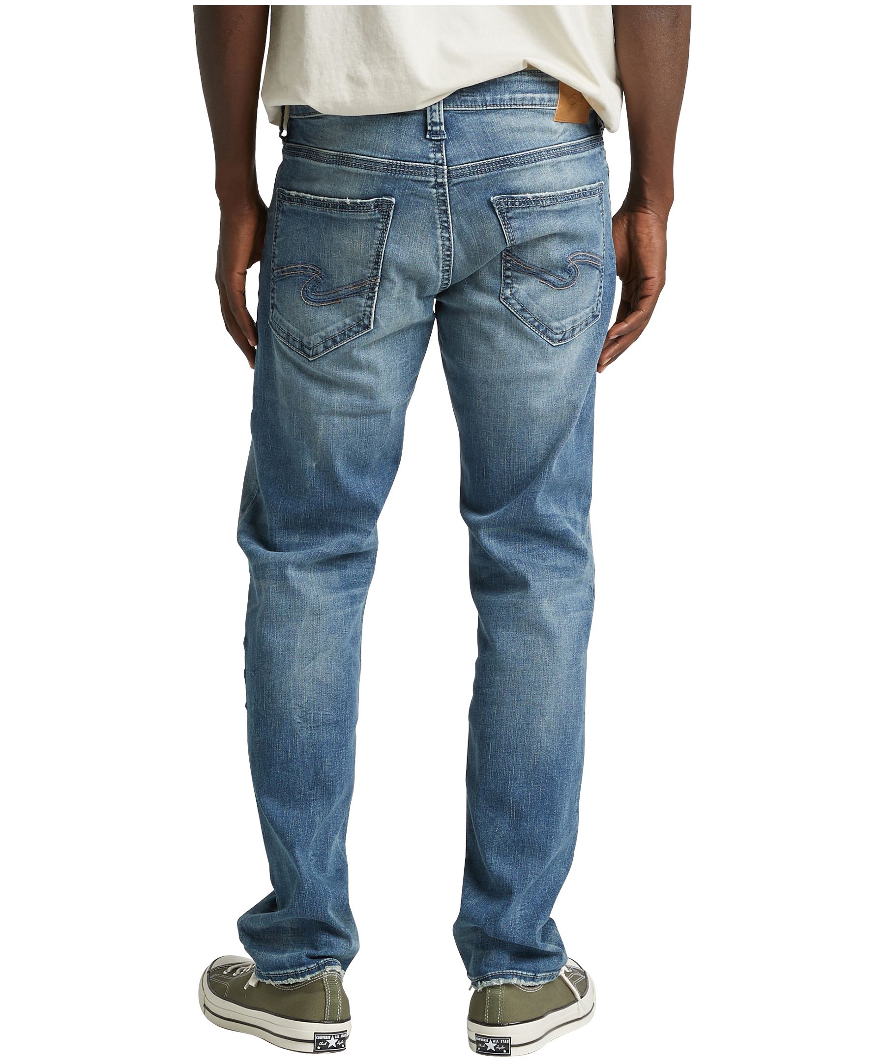 Silver Men's Eddie Relaxed Tapered Jeans
