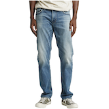 Silver Jean fuselé à coupe décontractée pour hommes, Eddie Front_Flat