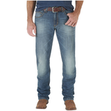 Wrangler Men's Retro Slim Straight Jeans Front_Flat