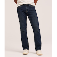 Denver Hayes Men's Value Stretch Straight Fit Jeans Front_Flat