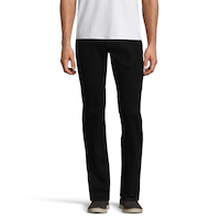 Denver Hayes Men's Value Stretch Straight Fit Jeans Front_Flat