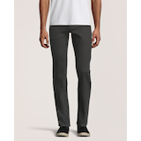 Jeans extensibles abordables à jambe droite Denver Hayes - Gris Front_Flat