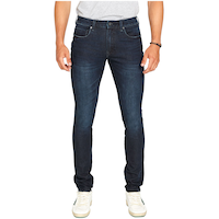 Jean extensible moulant Buffalo au délavé foncé pour hommes, Max Front_Flat
