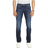 Buffalo Men's Six Straight Leg Stretch Jeans Front_Flat