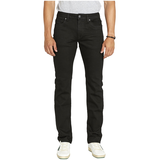 Jean extensible Buffalo à taille mi-basse et à jambe droite, pour hommes, Six Front_Flat