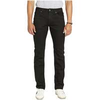 Buffalo Men's Six Stretch Mid Rise Straight Jeans Front_Flat
