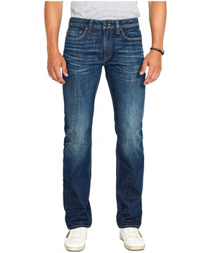 Jean extensible Buffalo de coupe décontractée à taille mi-basse et à jambe droite, pour hommes, Driven