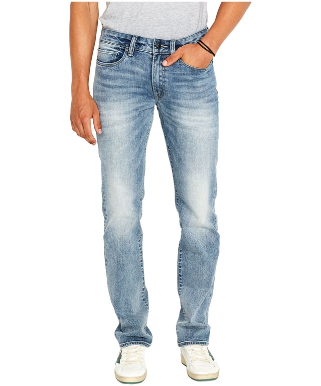 Jean extensible Buffalo à jambe droite, pour hommes, Six