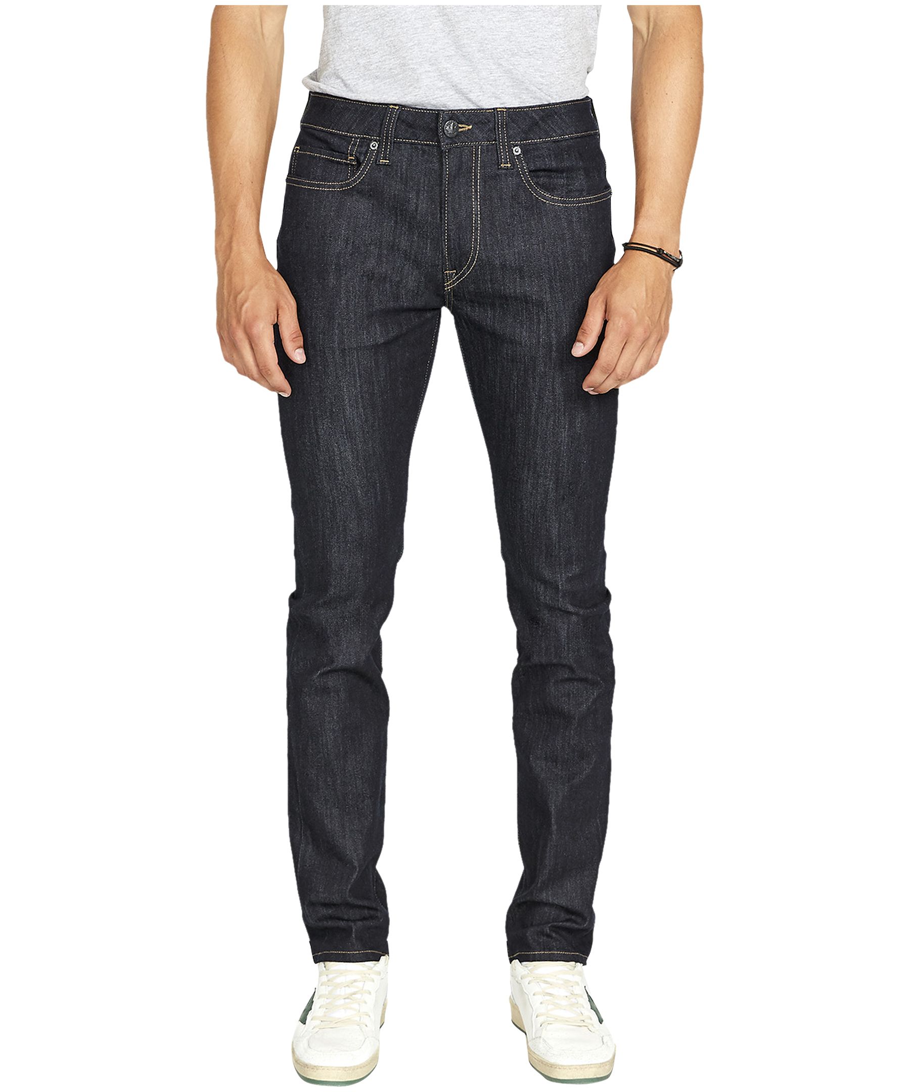Jean extensible délavé Buffalo à coupe étroite, pour hommes, Ash
