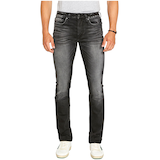 Buffalo Men's Ash Slim Stretch Faded Jeans Front_Flat