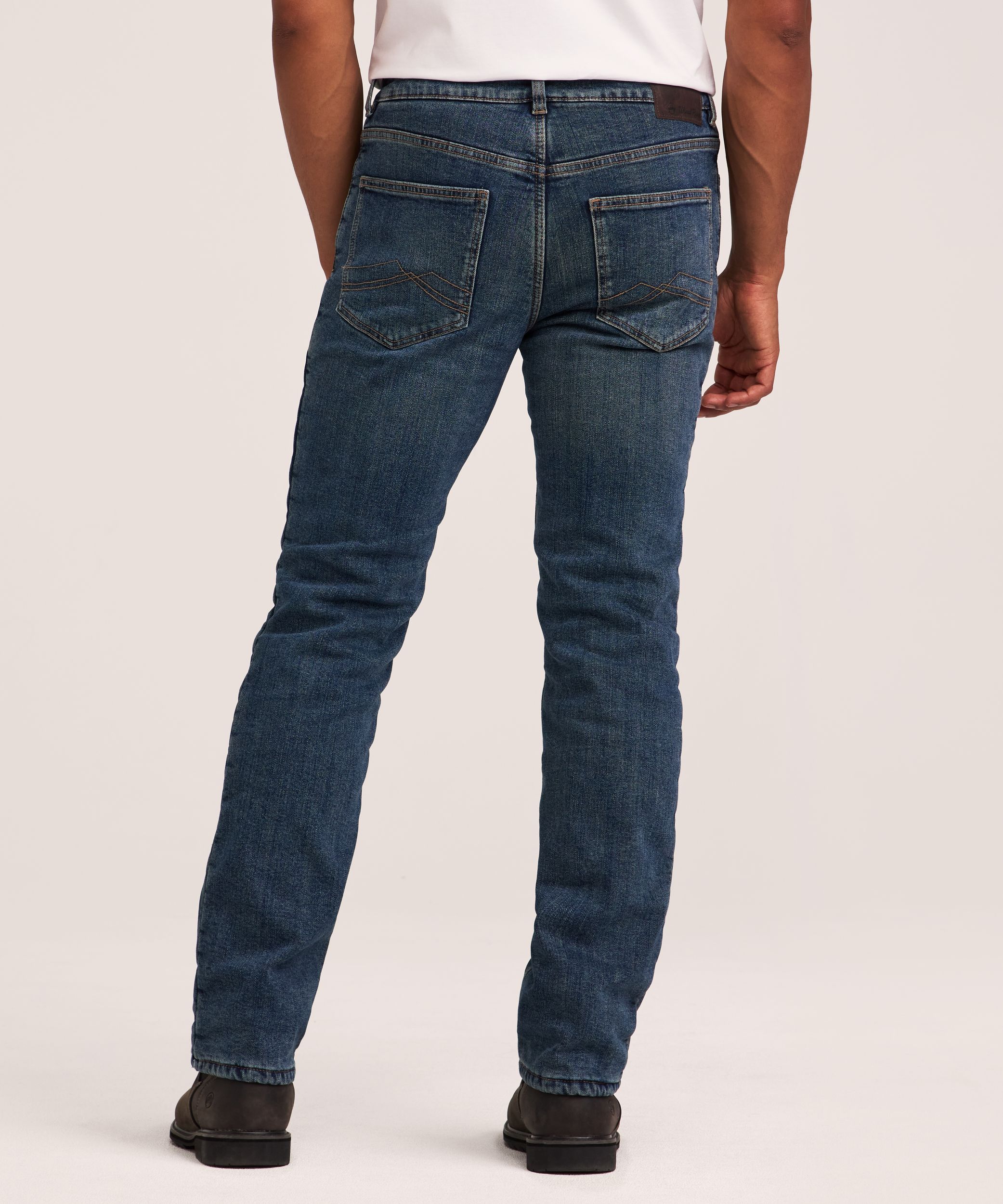 Jean droit T-Max® Element pour homme à doublure en flanelle à carreaux de WindRiver