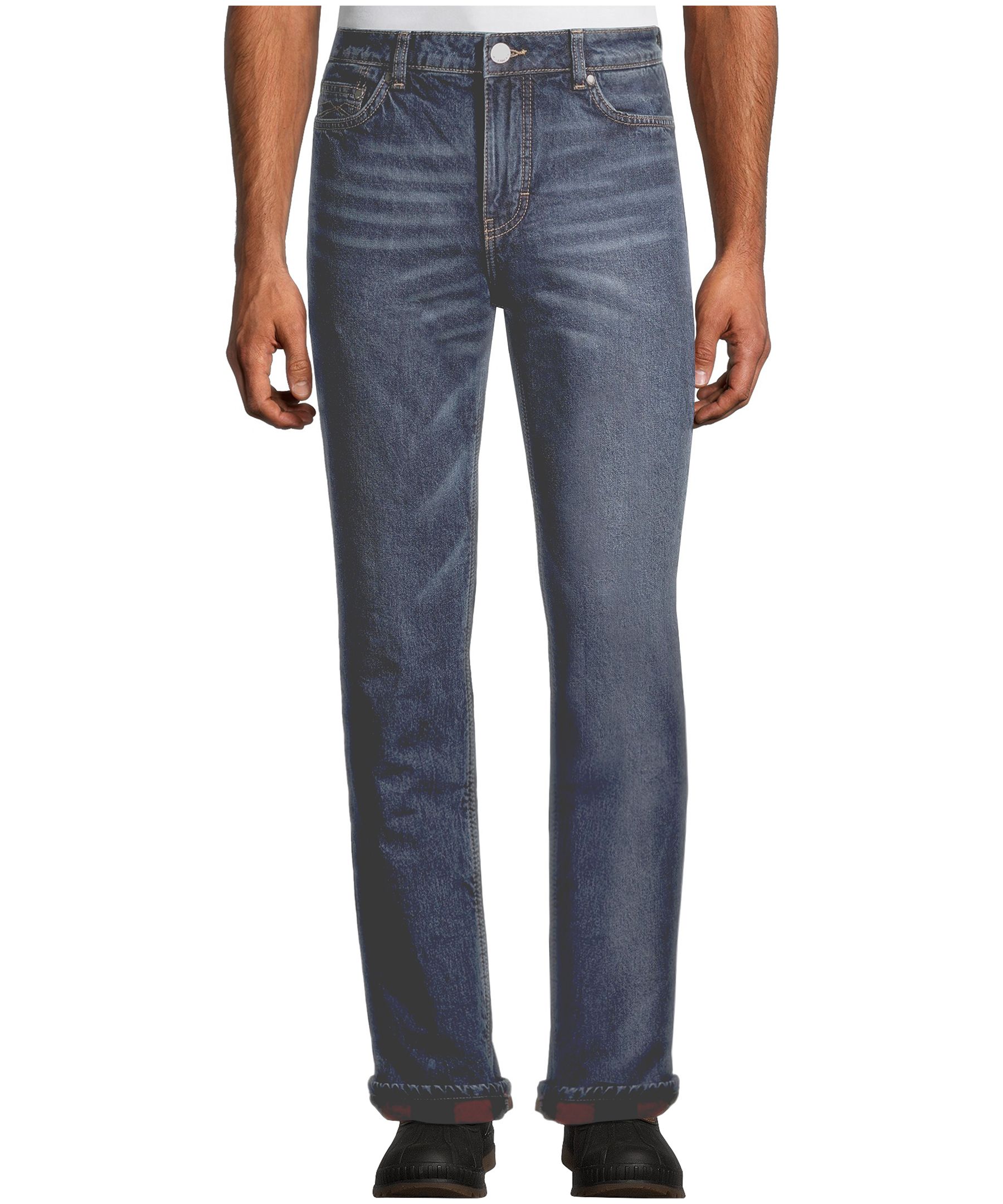 Plaid on sale mens jeans