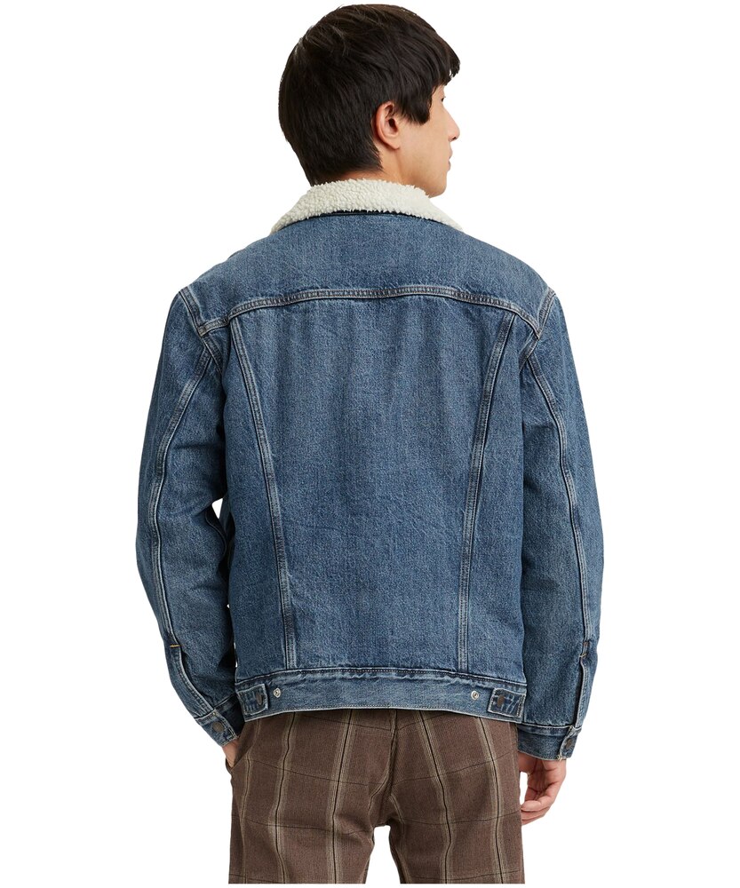 Levi's Men's Sherpa Lined Denim Trucker Jacket -Television | Marks