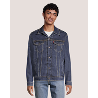 Veste de camionneur en denim à coupe standard pour hommes, Levi's Front_Flat