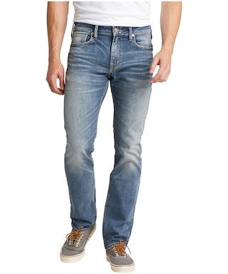 Silver Konrad Performance Jeans denim stretch pour homme