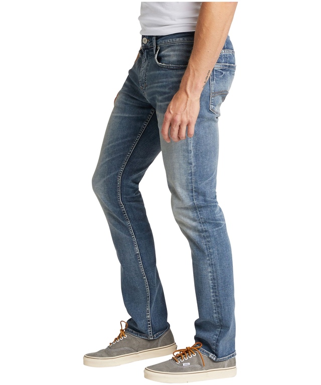 Silver Men's Konrad Performance Stretch Denim Jeans