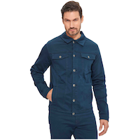 Lois Men's Stretch Jean Jacket Comfort Fit - ONLINE ONLY Front_Flat