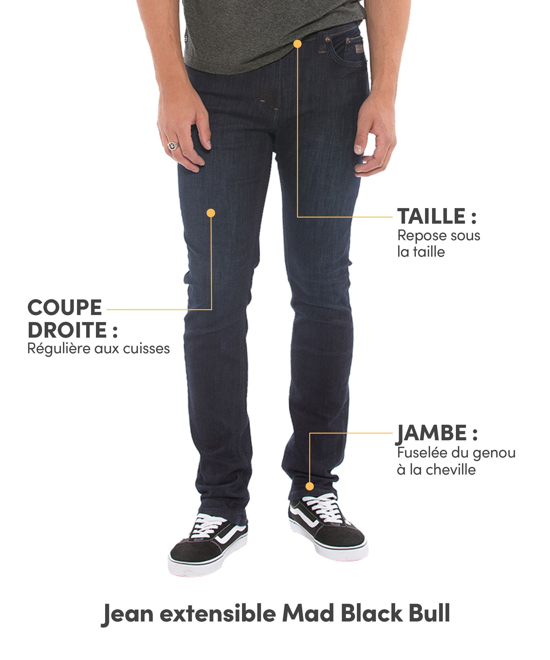 Jean pour hommes, Mad, Black Bull