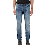 Jean de coupe étroite pour hommes, Ash, Buffalo Front_Flat