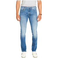 Jean de coupe étroite pour hommes, Ash, Buffalo Front_Flat