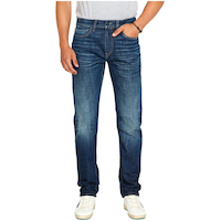 Buffalo Men's Ben Relaxed Fit Tapered Jeans Front_Flat