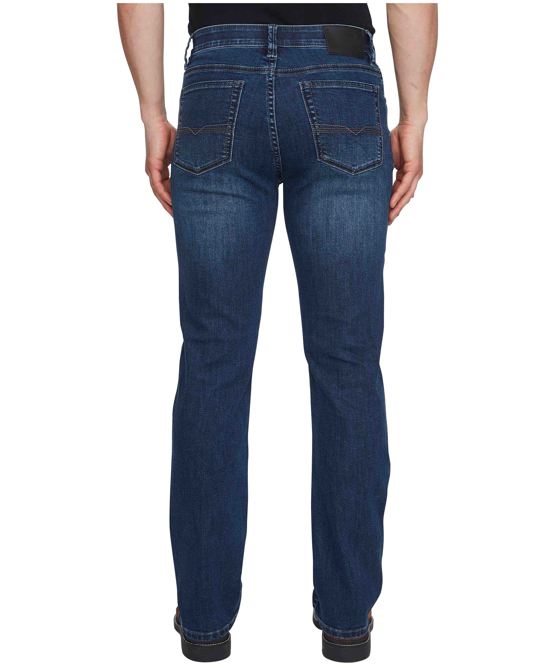 Lois Men's Brad L  5 Pocket Straight Fit Stretch Jeans - Dark Wash - ONLINE ONLY