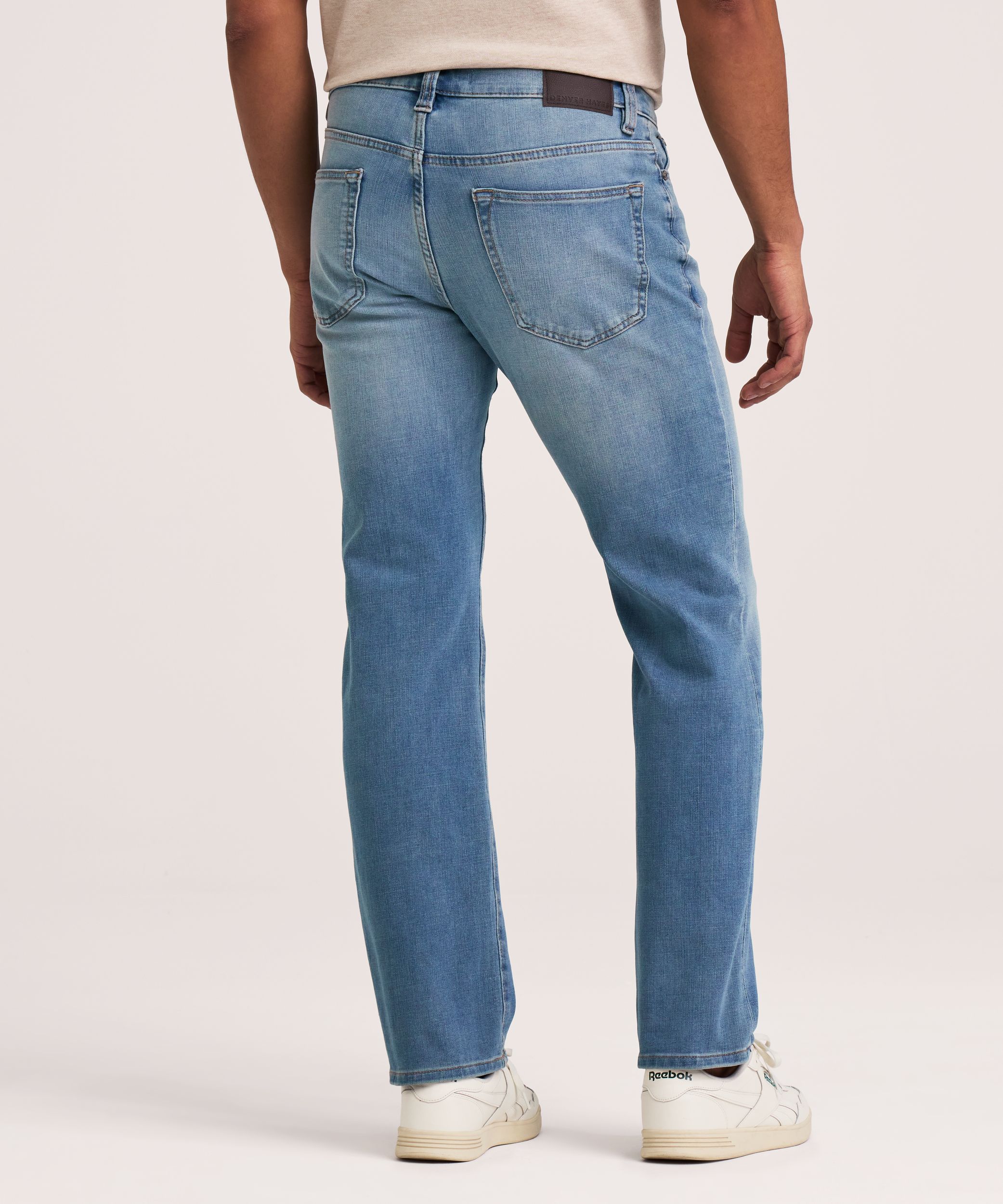 Jeans extensibles à 4 sens à jambe droite FLEXTECH Denver Hayes pour hommes