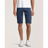 Lois Men's Enrique Bermuda Straight Fit Cargo Jean Denim Shorts Front_Flat