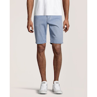 Lois Men's Dennis Bermuda Mid Rise Stretch Denim Jean Shorts Front_Flat