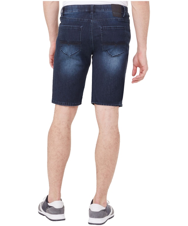 Black Bull Short coupe étroite à entrejambe de 27 cm et à délavé foncé ...